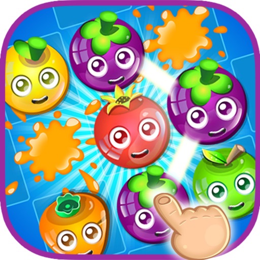 Fruit Line Game -Crush Mania Icon
