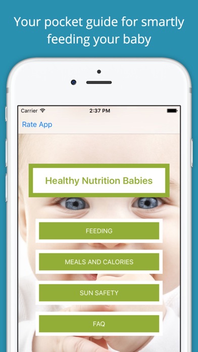 Screenshot #1 pour Healthy Nutrition Guide Babies