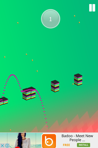 Block Escaping -- Tapping and Jumping on the blocks ! screenshot 4