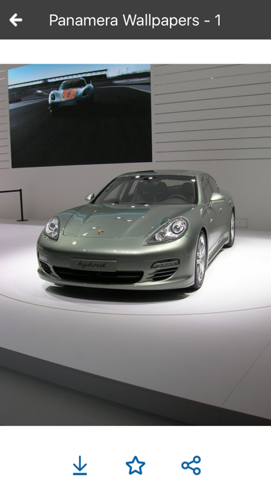 HD Car Wallpapers - Porsche Panamera Edition screenshot