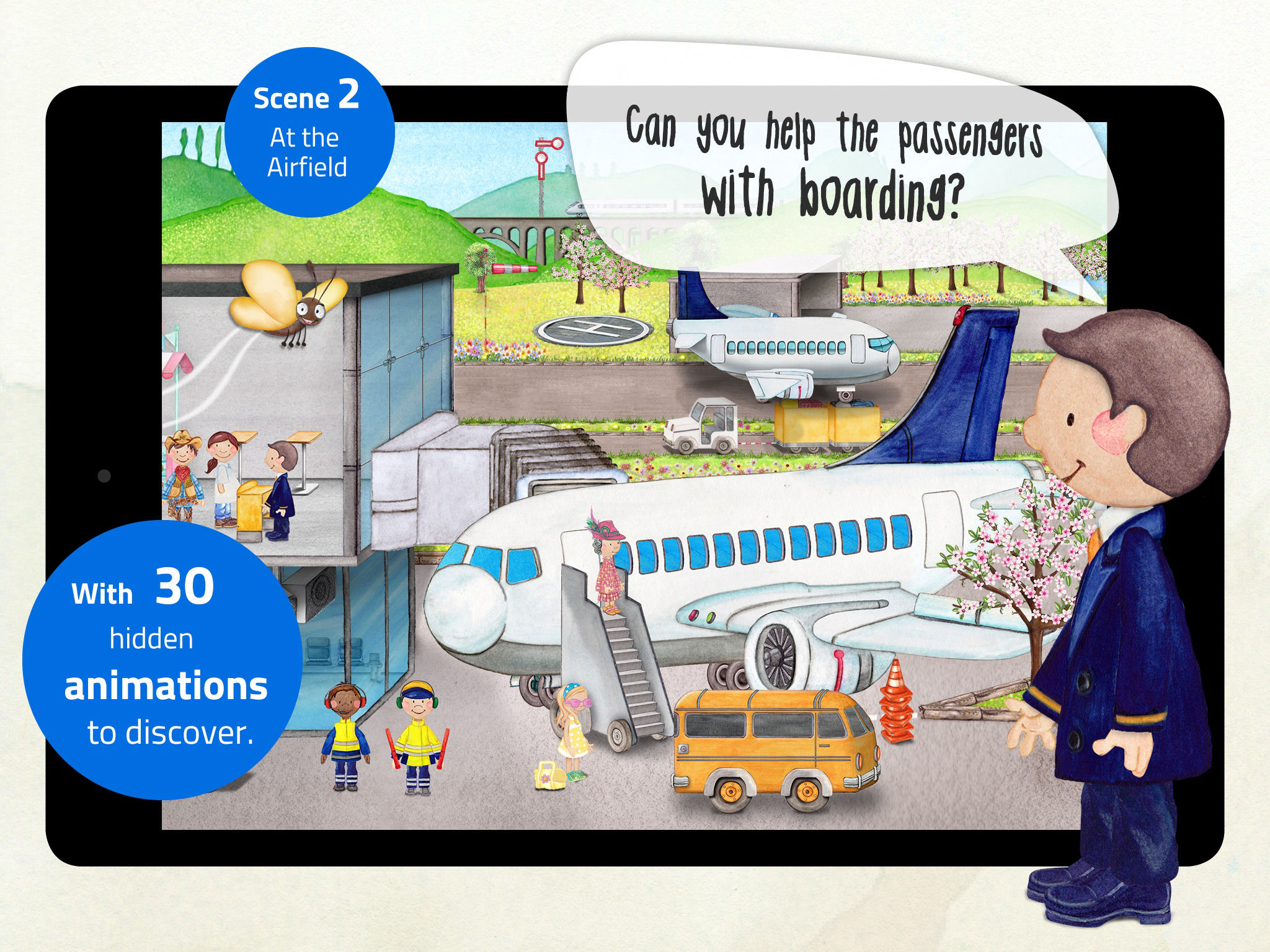 Tiny Airport: Toddler's App screenshot 10
