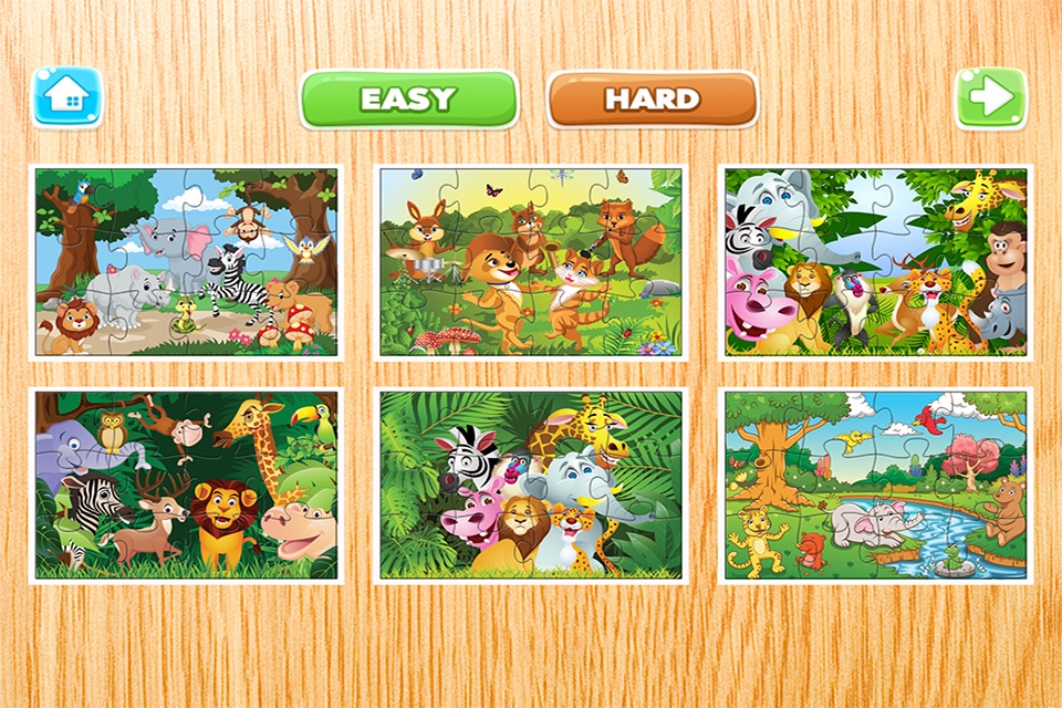 Animals Puzzle Games Free Jigsaw Puzzles for Kids screenshot 3