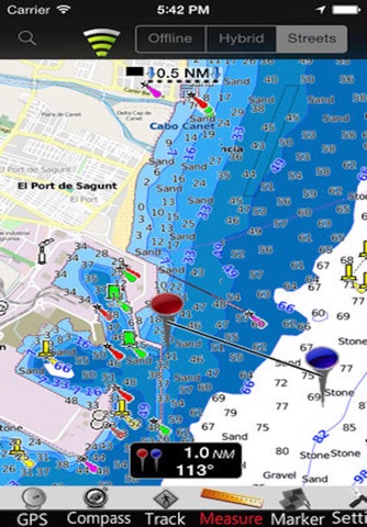 Valencia GPS Nautical charts screenshot 4