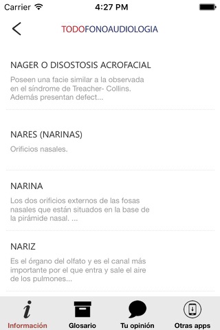 Glosario screenshot 3