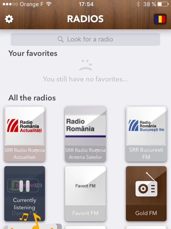 Screenshot #6 pour Romania radios: Toate posturile de radio gratuite