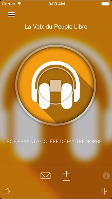 Screenshot #1 pour La Voix du Peuple Libre