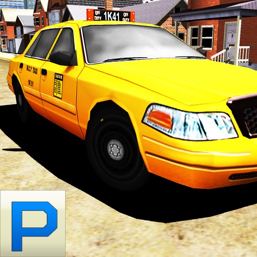 Cab Parking Taxi Drift Drive - Crazy City Rush Driver Test Run Sim icon