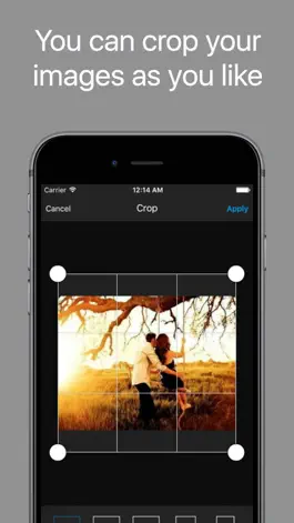 Game screenshot Square Camera : Photo Filtering , Effects, Photo Collage, Stickers hack