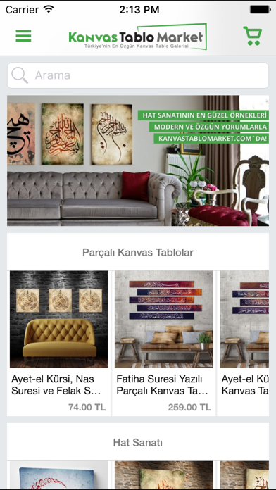 Screenshot #1 pour Kanvas Tablo Market