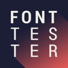 FontTester app icon - Utilities app for iPhone