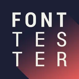 FontTester app icon