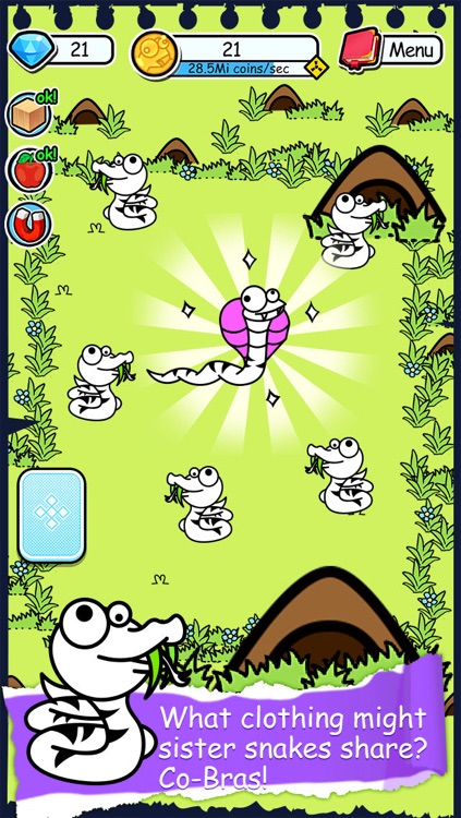 Snake Evolution - Tap Coins of the Mutant Tapper Clicker Game by Mr. sLItHeR