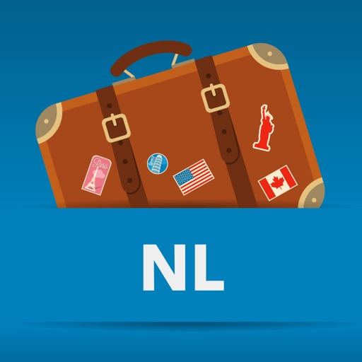 Netherlands offline map and free travel guide icon