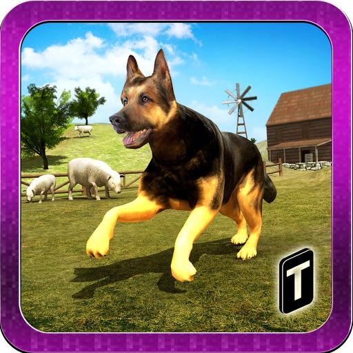 Shepherd Dog Simulator 3D Icon