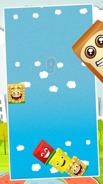 Fruit and Vegetable Block Building Game