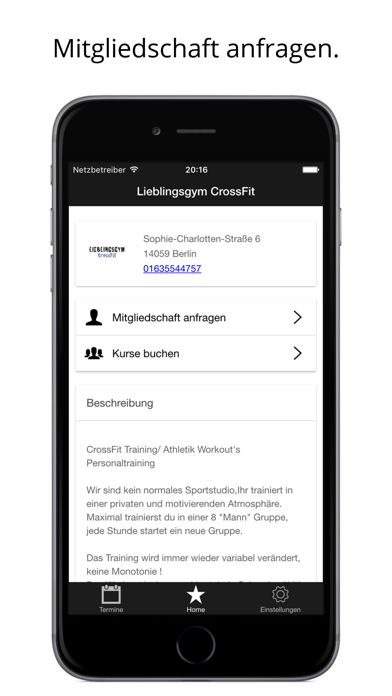 Screenshot #2 pour Lieblingsgym CrossFit