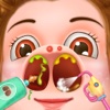 Little Nose Doctor - free doctor clinic & surgery games for kids teens & girls