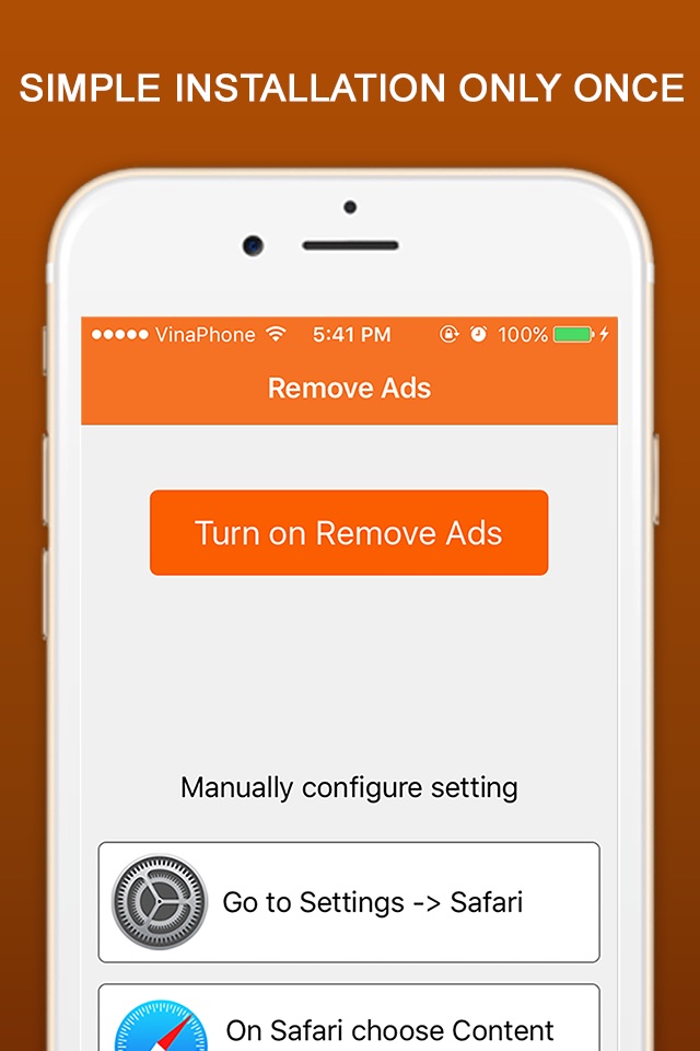 Remove Ads for safari browser screenshot 3