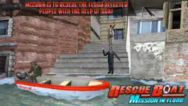 Game screenshot Boat Rescue Mission in Flood : Coast Emergency Rescue & Life Saving Simulation Game mod apk