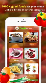 best food recipes for health & fitness iphone screenshot 1
