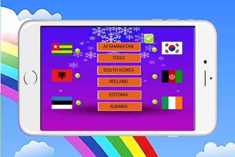 Flags Matching Game For Learn Nation Country screenshot 2