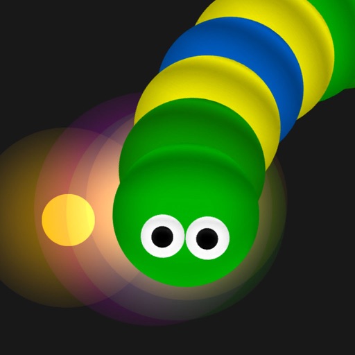 Snake Running Games - Hungry Battle Worm Eat Color Dot Skins icon