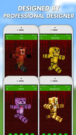Game screenshot FNAF Skins For Minecraft PE (Pocket Edition) Pro mod apk