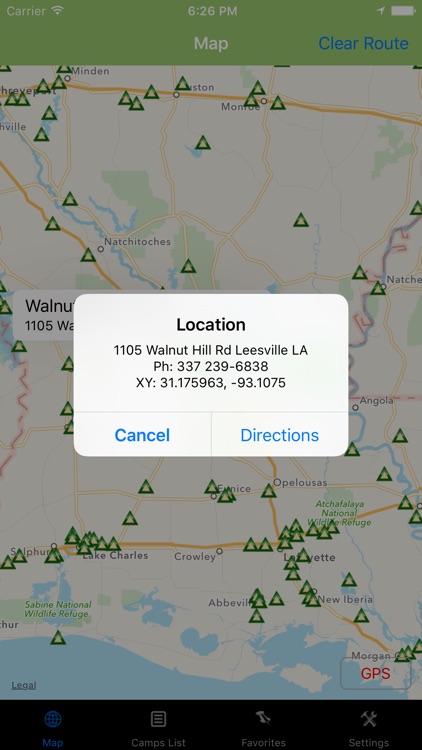 Louisiana – Camping & RV spots screenshot-3