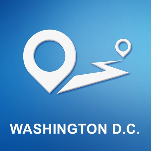 Washington D.C. Offline GPS Navigation & Maps icon