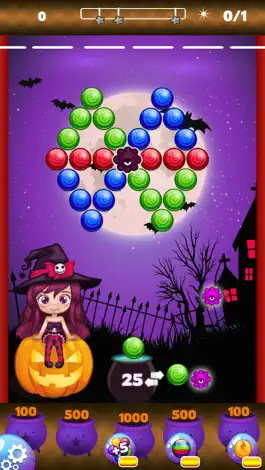 Game screenshot Bubble Candy Shooter Halloween apk