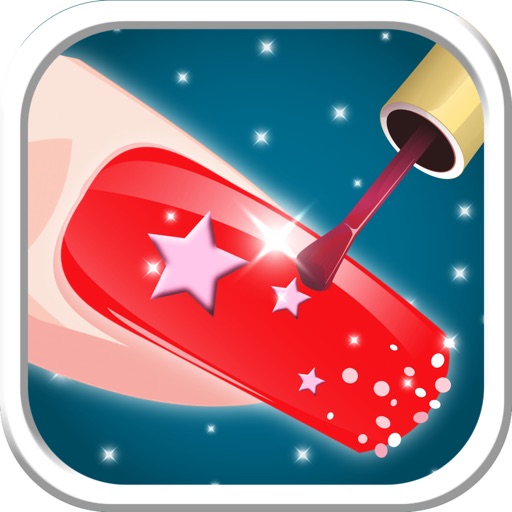 Cool Symbols Nail Painted : Christmas Santa Romantic Dating Nail iOS App