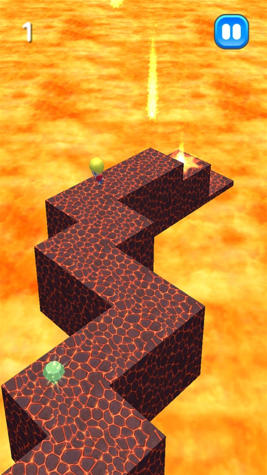 #1. ZigZag Run - Escape from Hell (iOS) 由: Batuhan Bayar