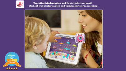 Screenshot #1 pour Friendly Math Monsters for Kindergarten