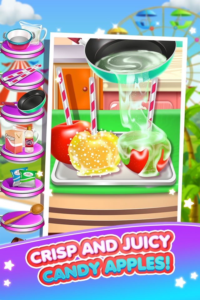 Fair Food Candy Maker Salon - Fun Cake Food Making & Cooking Kids Games for Boys Girls screenshot 3