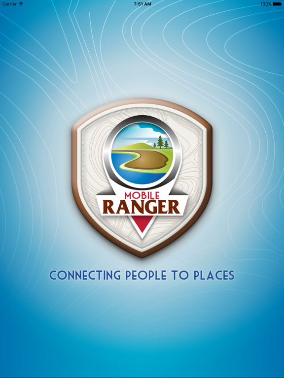 Mobile Ranger Guides iPad screenshot 1 - Travel app