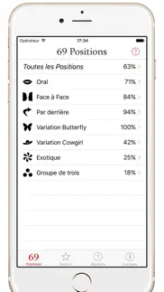 69 positions pro sexuelles iPhone Captures Décran 1