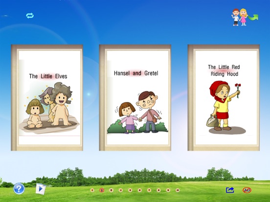 Audiobooks:children's favorite fairy tales 6 iPad screenshot 3 - Book app