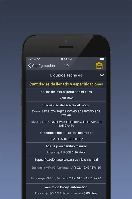TechApp para Opel