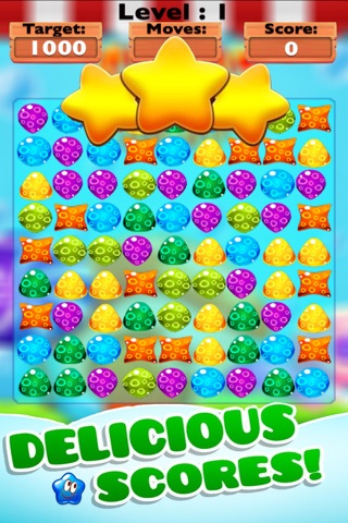 Delicious Candies Shop HD-Best match 3 game for everyday fun screenshot 3