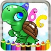 ABCの動物のぬりえ - 幼児のための自由なデッサン絵画 - iPadアプリ