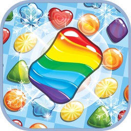 Jelly Frozen Fou Match 3 Puzzle: Ice Cream Maker Jeux Gratuits
