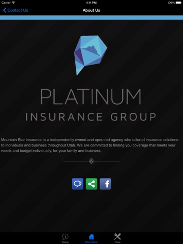 Platinum Insurance Group HD screenshot 2