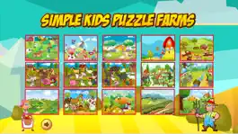 Game screenshot Simple Kids Puzzle Farm - Animal Match Game Fun! apk