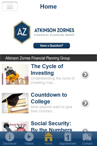 Atkinson Zornes Financial Planning Group screenshot 2