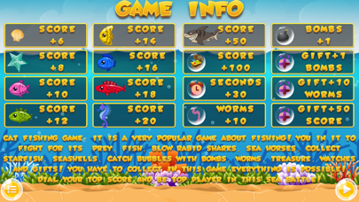 Cat Fishing Game for Kids Free iPhone screenshot 3 - Games app