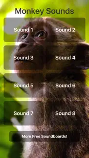 monkey sounds! iphone screenshot 1