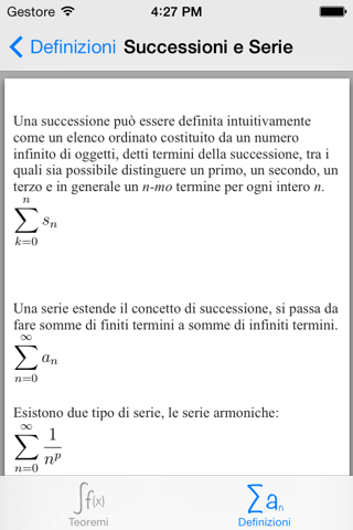 Analisi Matematica screenshot 4