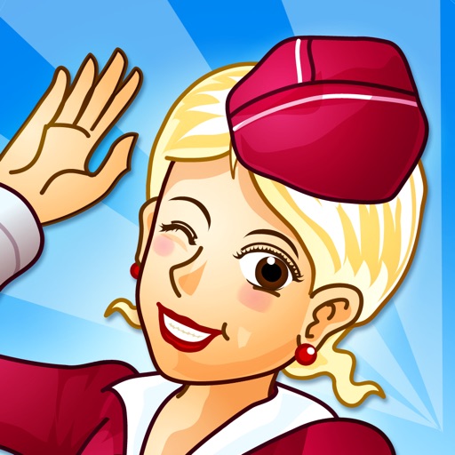 First Class Flurry HD - Flight Attendant Time Management Game Icon