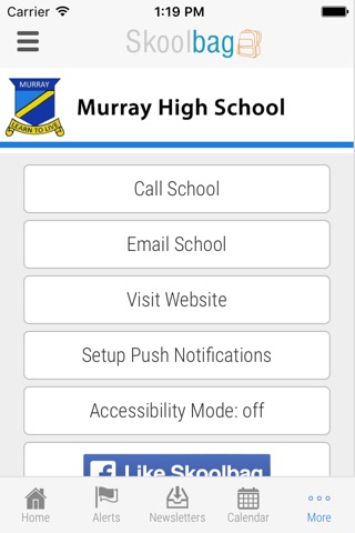Murray High School - Skoolbag screenshot 4