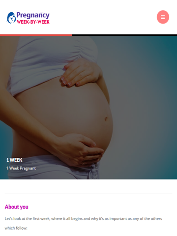 Screenshot #5 pour Pregnancy Week by Week Symptoms